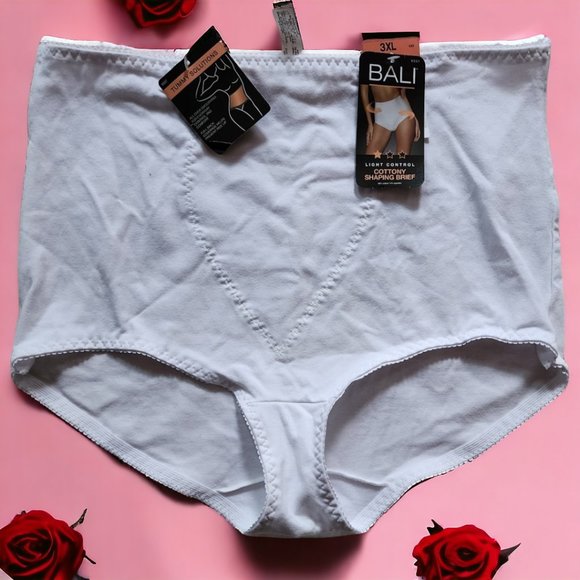 NWT Womans BALI Cottony Shaping Brief Size 3XL - Picture 4 of 6